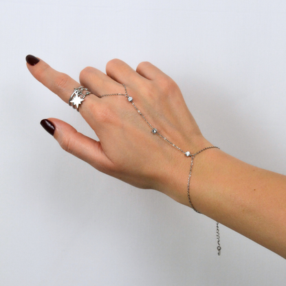 Hand jewelry DALIA Silver