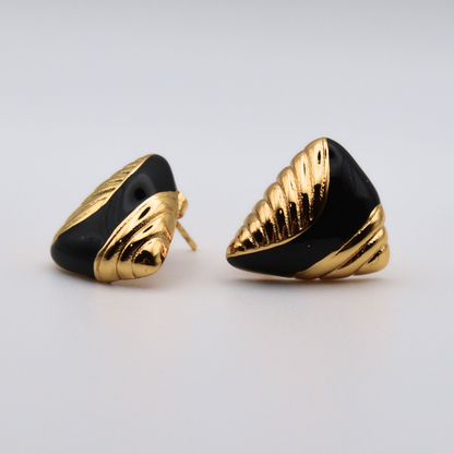 Earrings DUNA Black