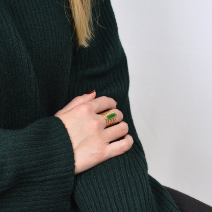 Bague ESME Vert