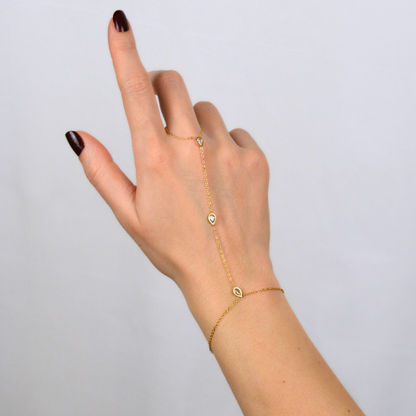 Hand jewelry GOTAS Gold