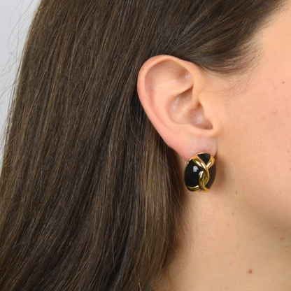 Earrings LUCERO Black