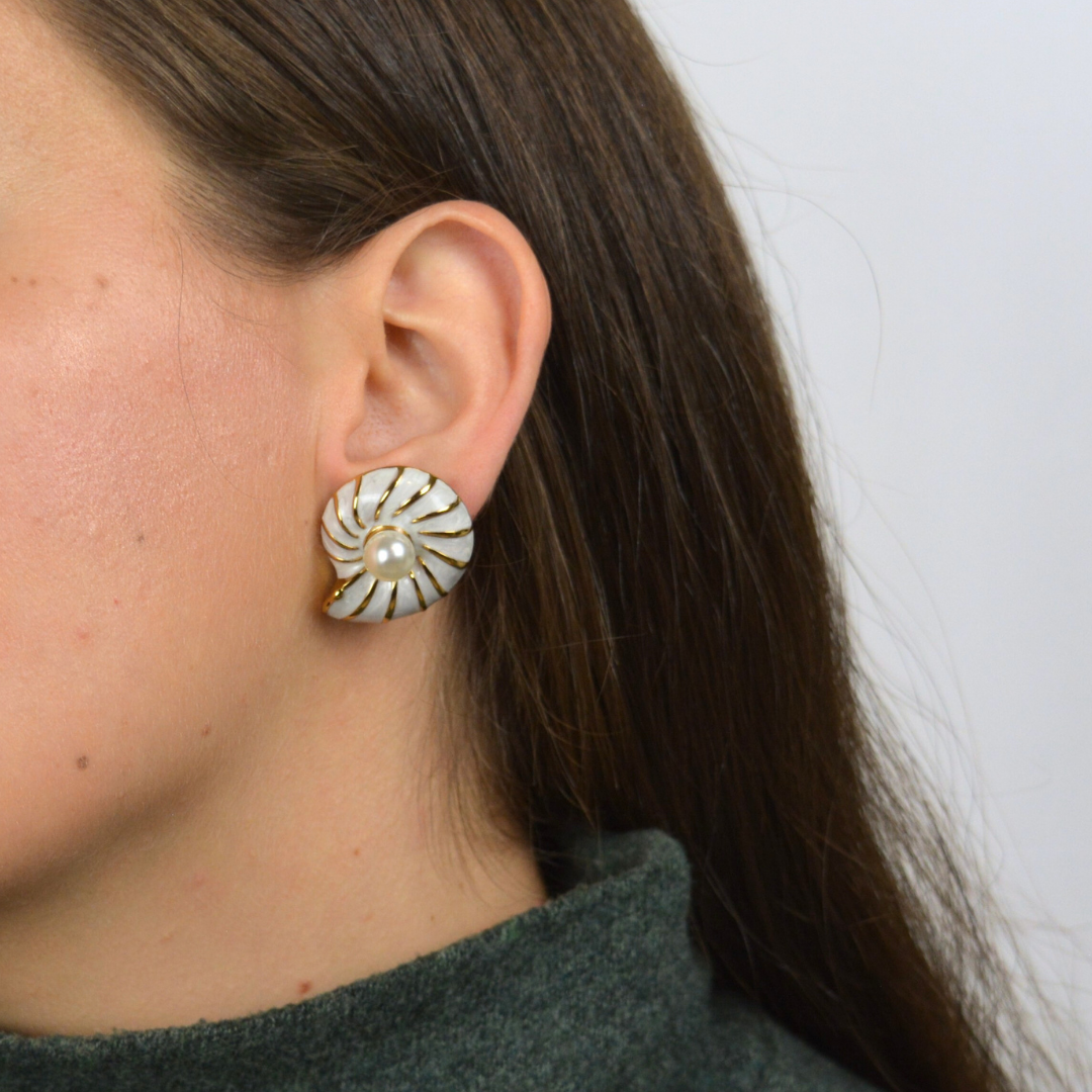 Earrings NAUTILUS