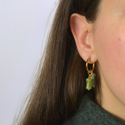 Boucles d'oreilles PIEDRA Vert