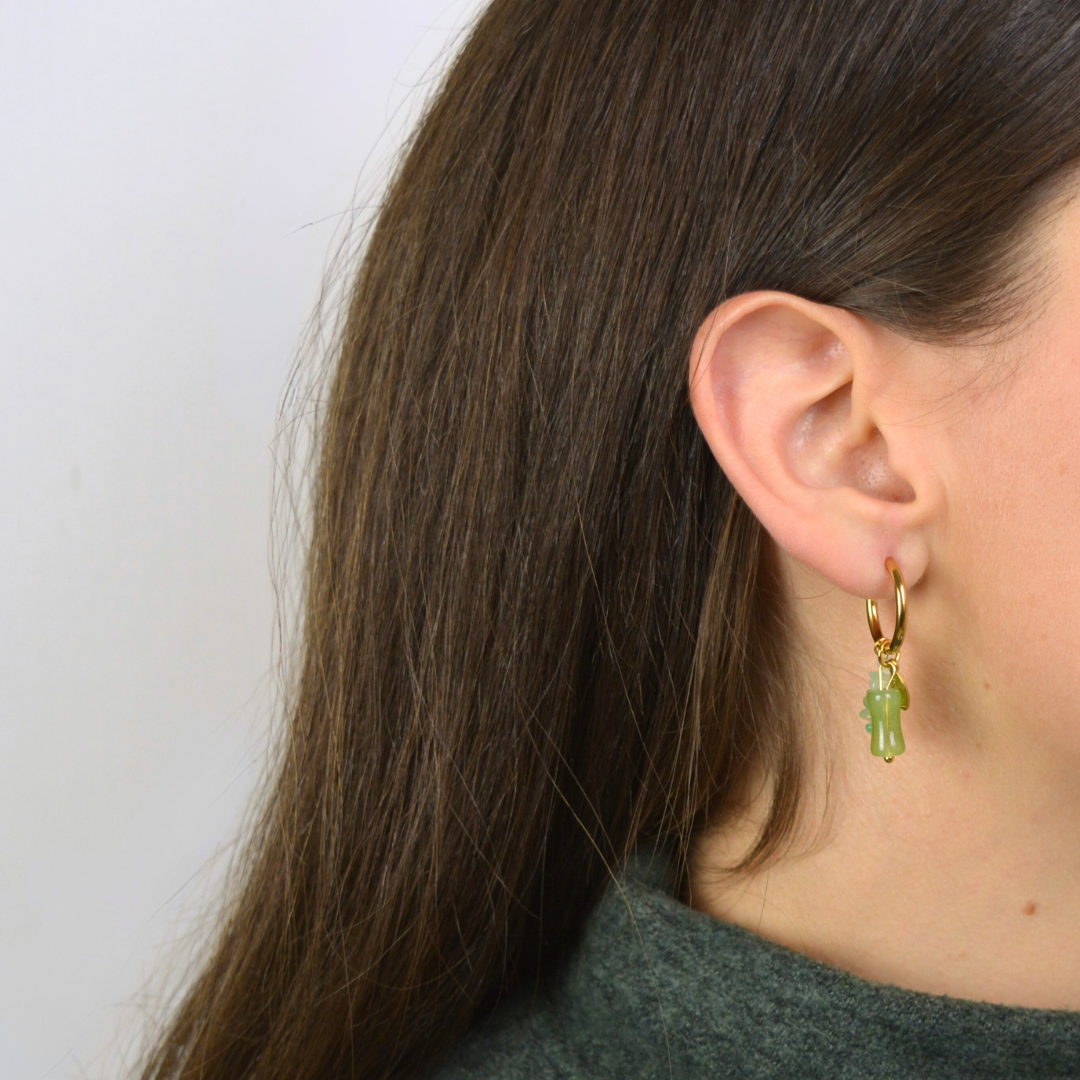 Boucles d'oreilles PIEDRA Vert