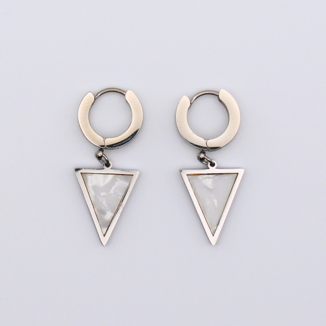 Boucles d'oreilles TRIANGULO Argent