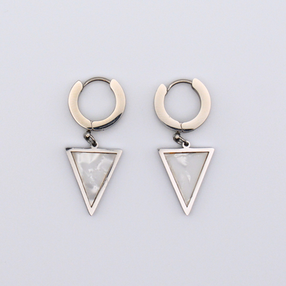 Boucles d'oreilles TRIANGULO Argent