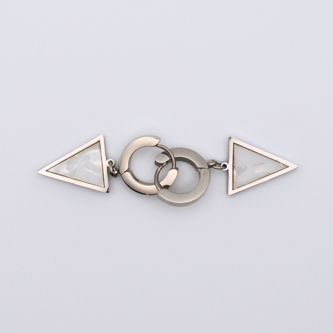 Boucles d'oreilles TRIANGULO Argent