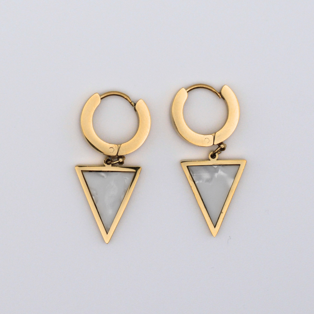 Earring TRIANGULO Gold