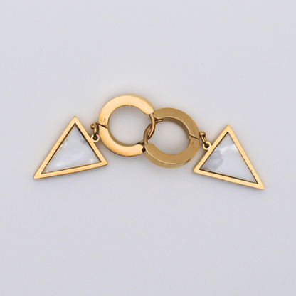 Earring TRIANGULO Gold