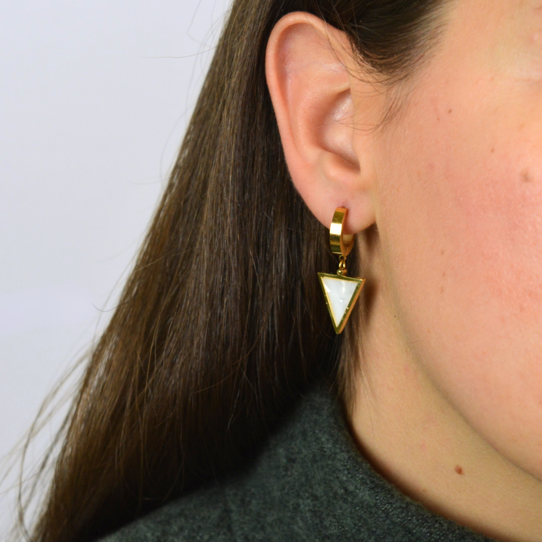 Earring TRIANGULO Gold