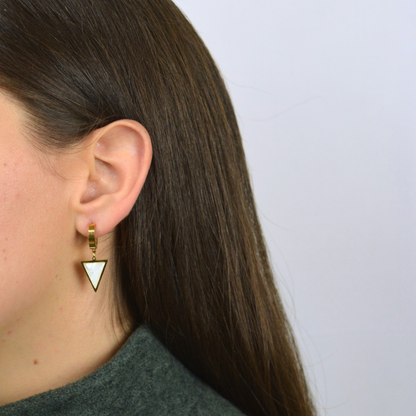 Earring TRIANGULO Gold